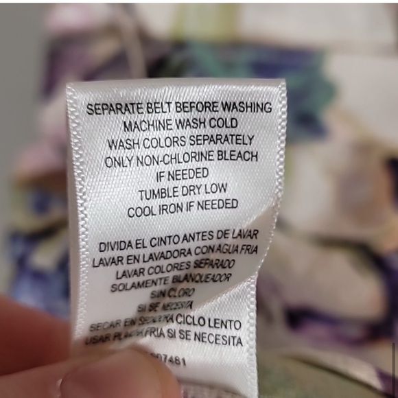 Nwt Danny & Nicole Floral Fit & Flare Dress Size 18 - Picture 11 of 15